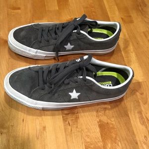 Grey Suede vintage Converse  (M5.5/W7/Euro 38)